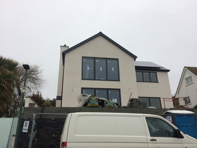 Anchor Down House, New Build project LNB Construction Pembrokeshire Wales